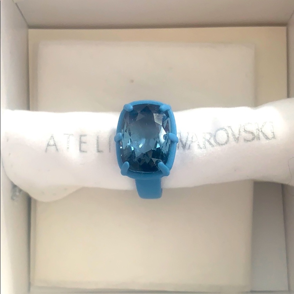 Atelier Swarovski Y-Ring by Rosie Assoulin 5263554